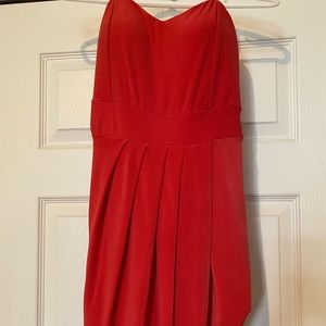 Red dress